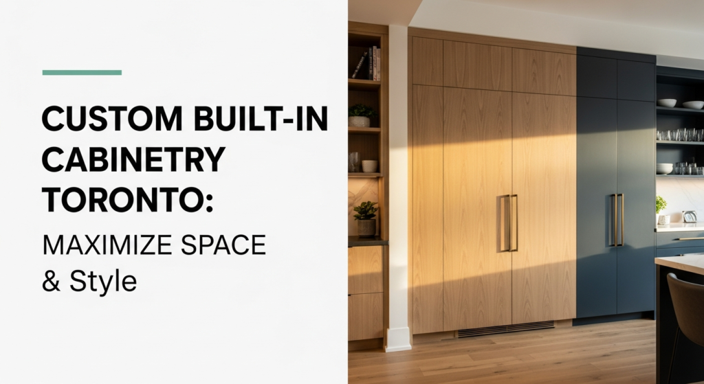Custom Built-In Cabinetry Toronto: Maximize Space & Style