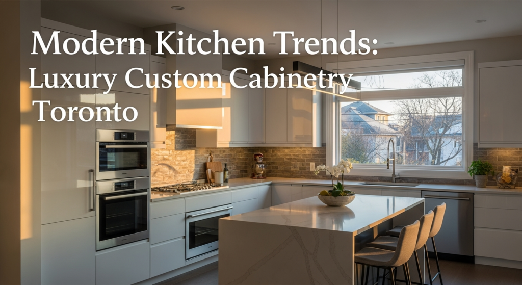 Modern Kitchen Trends: Luxury Custom Cabinetry in Toronto